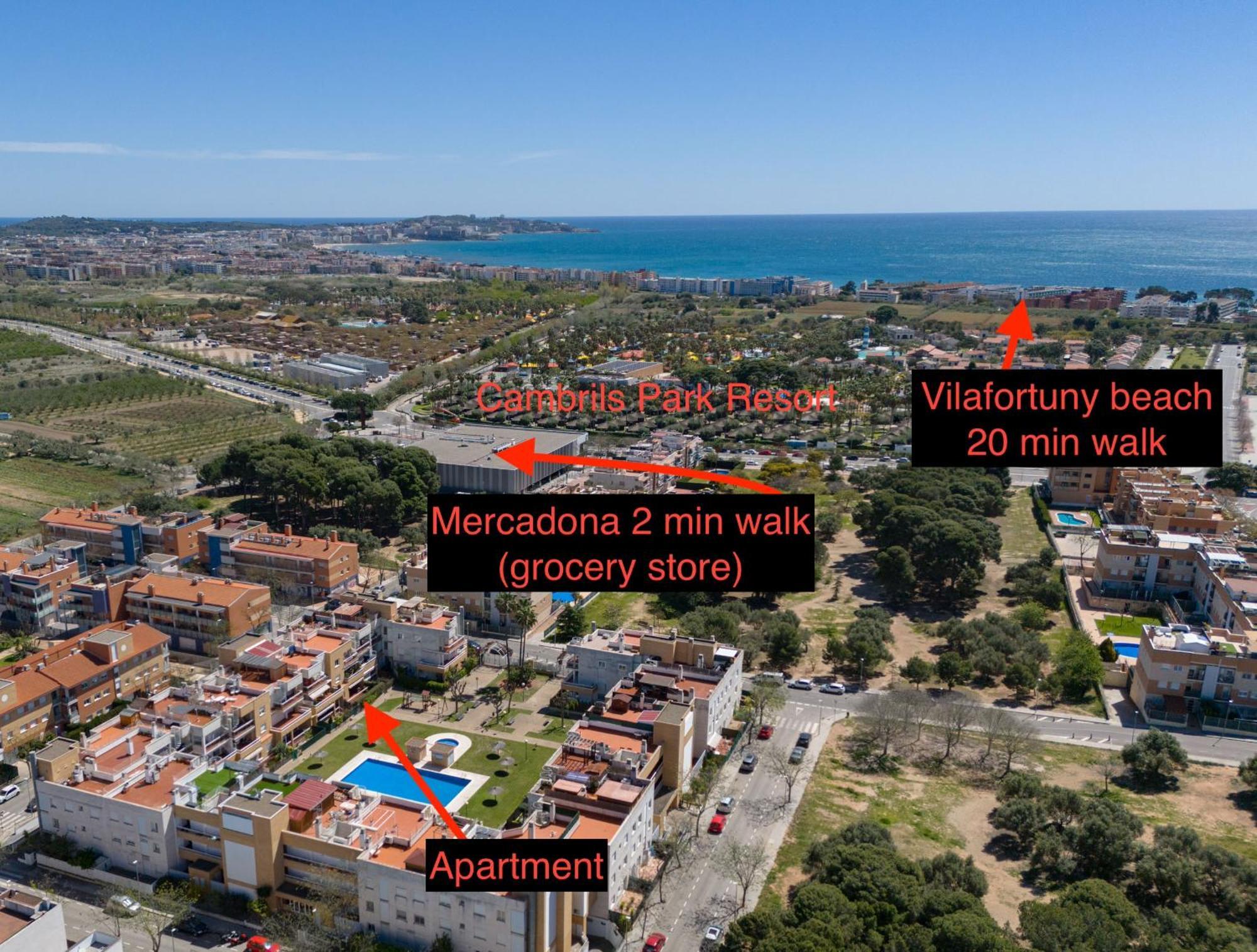 Cambrils Haven:2Br+2Bth+Wf+Pool Apartamento Exterior foto